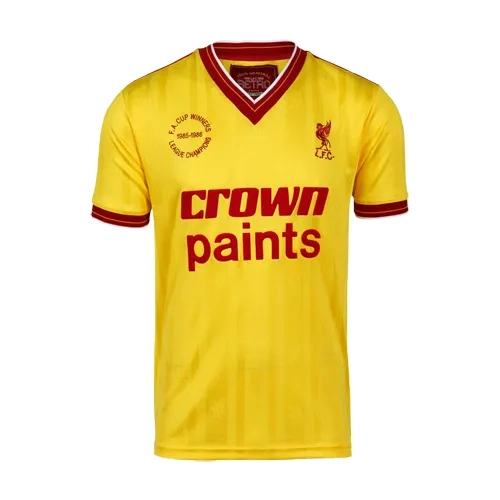 Liverpool 1985/86 Away Retro Jersey - Ultimate Football Fan Collection