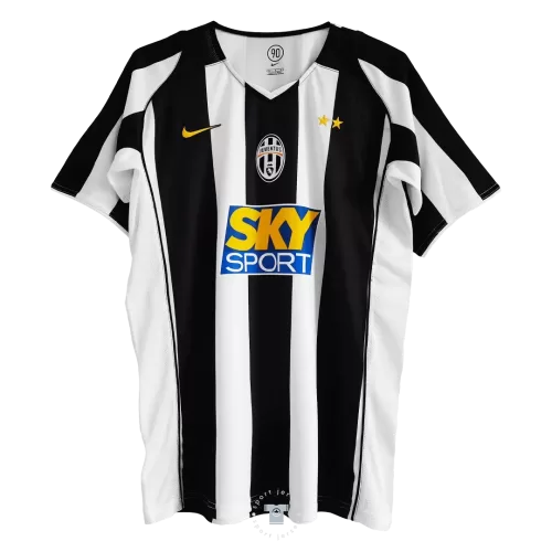 Juventus FC Vintage Home Jersey 2004/05 - Retro Football Club Kit