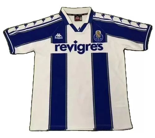 FC Porto Retro Soccer Jersey Home Replica 1997-1999 - Authentic Vintage Style