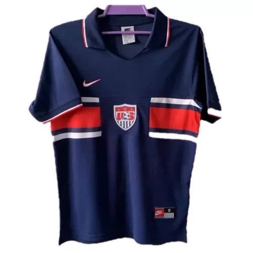 Vintage 1995 USA Away Soccer Jersey - Authentic Design