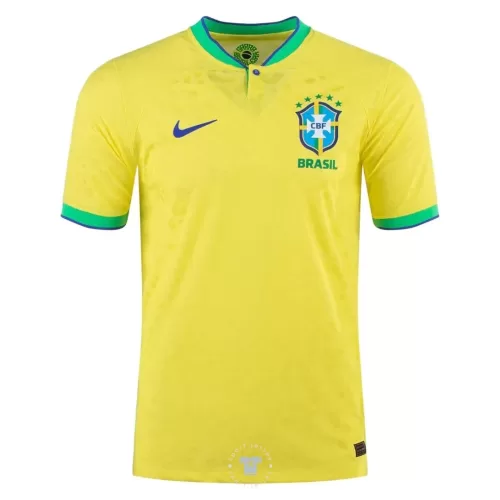 2022 World Cup Brazil Soccer Jersey: Player Edition Home Kit