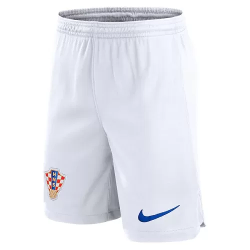 2022 World Cup Croatia National Team Home Replica Shorts