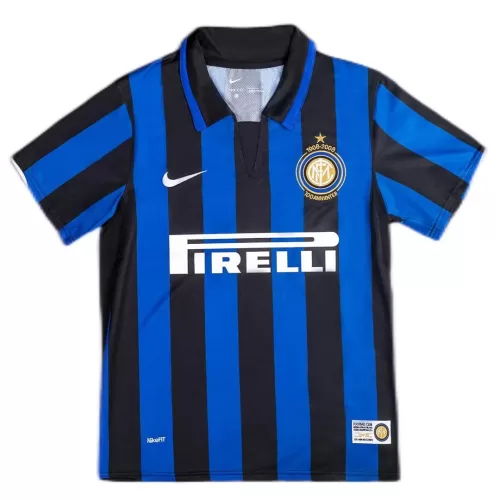 Inter Milan 2007/08 Home Retro Jersey - Best Deals and Discounts