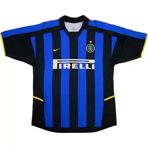 Inter Milan 2002/03 Retro Home Soccer Jersey for Sale