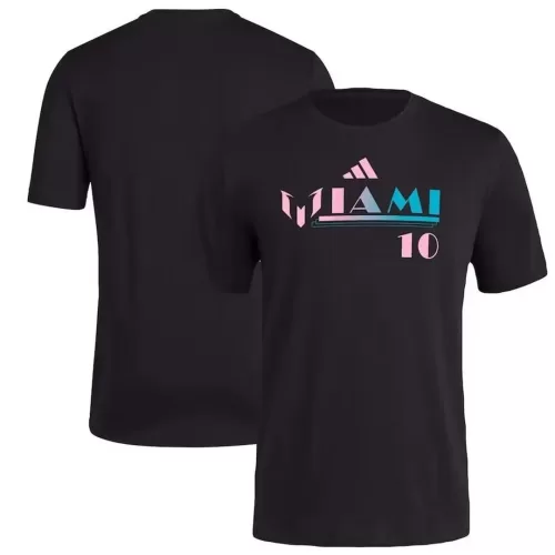 Inter Miami CF Lionel Messi Black T-shirt 2023 - Shop Now