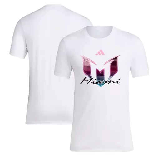 2023 Inter Miami CF White Messi T-Shirt