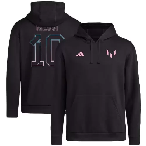 Inter Miami Messi Black Hoodie Sweater 2023 - Best Deals and Discounts