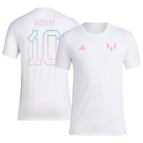 Inter Miami Messi White T-Shirt 2023 - Best Deals and Discounts