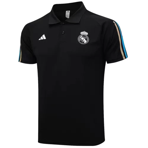 Real Madrid Core Polo in Black - 2023/24