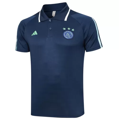 Ajax 2023/24 Navy Core Polo Shirt