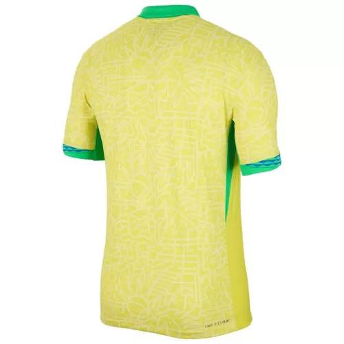 2024 Brazil Authentic Player Version Home Jersey