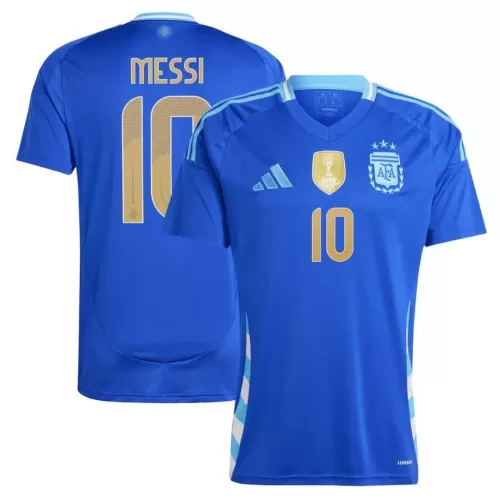 Argentina 2024 Away Jersey with Messi #10 - Ultimate Fan Collection