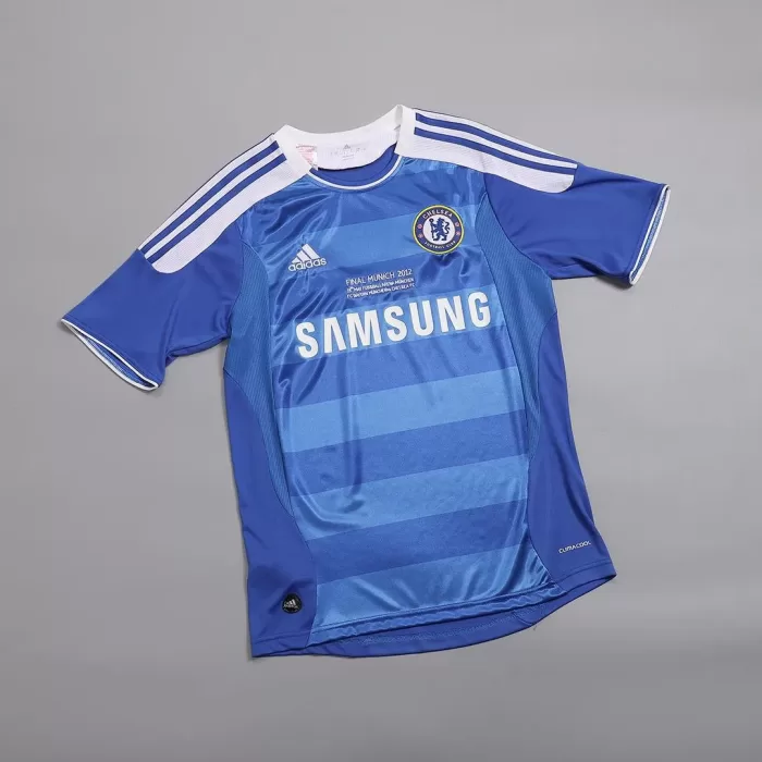 Chelsea 2011/12 UCL Final Retro Home Kit with Torres #9 - Shop Now