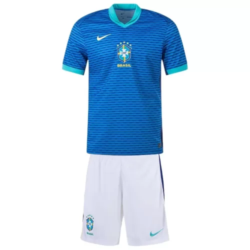 2024 Copa America Kids Brazil Away Kit