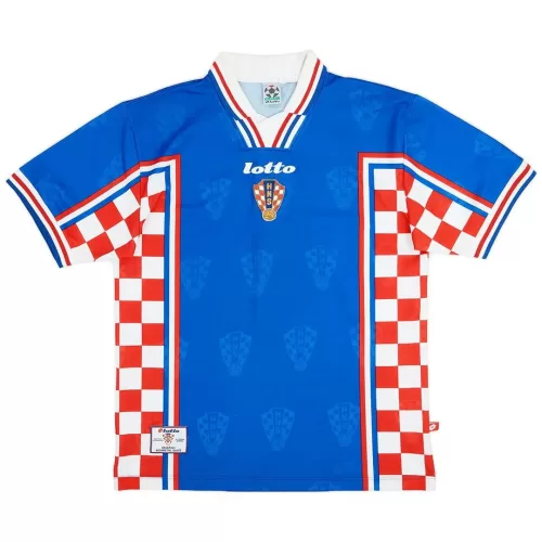 1998 World Cup Croatia Retro Away Jersey: Vintage Soccer Shirt