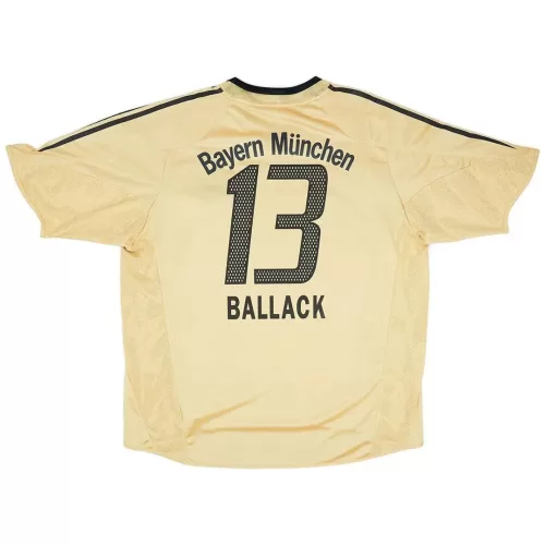 Bayern Munich #13 Ballack Retro Away Jersey 2004/05 - Best Deals for Fans