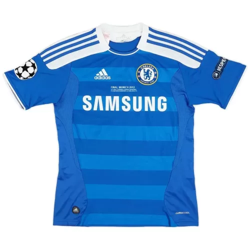 Chelsea 2011/12 UCL Final Retro Home Kit with Torres #9 - Shop Now