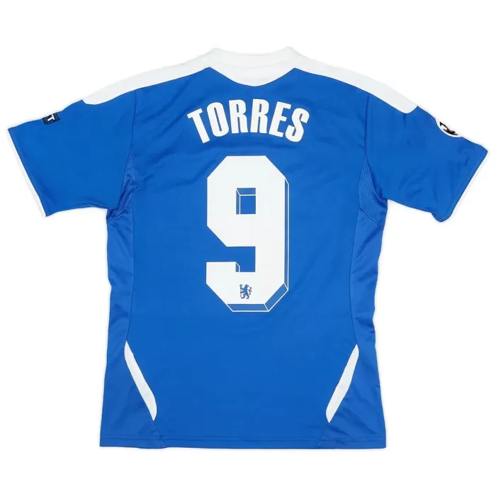 Chelsea 2011/12 UCL Final Retro Home Kit with Torres #9 - Shop Now