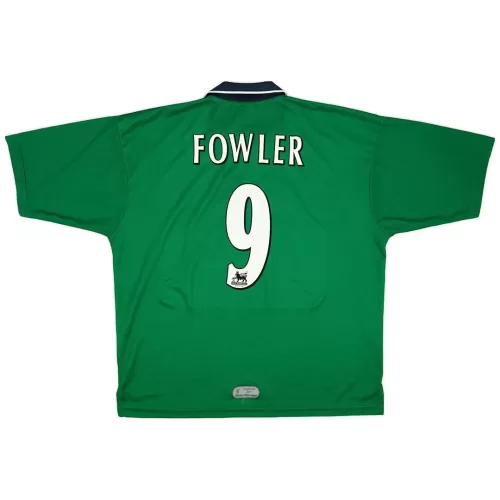 Liverpool 1999/00 Away Retro Jersey #9 Fowler - Authentic Vintage Collection