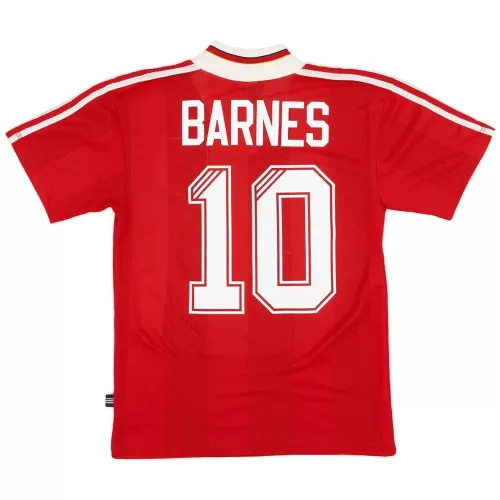 Liverpool 1995/96 Vintage Home Shirt #10 Barnes