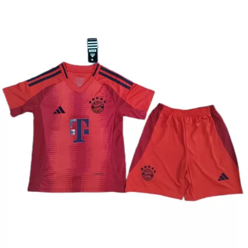 Bayern Munich Kids Home Kit Jersey and Shorts for 2024/25 Season