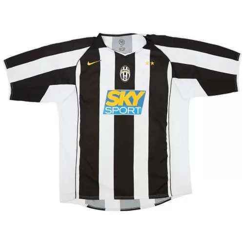 Juventus FC Vintage Home Jersey 2004/05 - Retro Football Club Kit