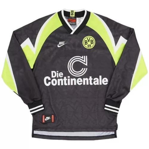 Vintage Borussia Dortmund 1995/96 Away Long Sleeve Jersey