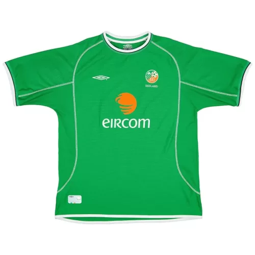 2002 Ireland National Team Retro Home Jersey