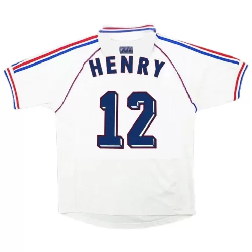 Thierry Henry France Away Retro Jersey