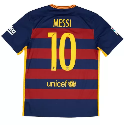 2015/16 Barcelona Retro Home Soccer Jersey