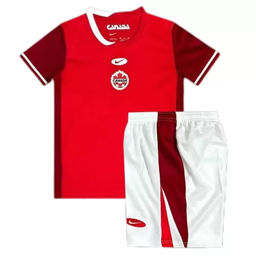 2024 Copa America Kids Canada National Team Home Jersey