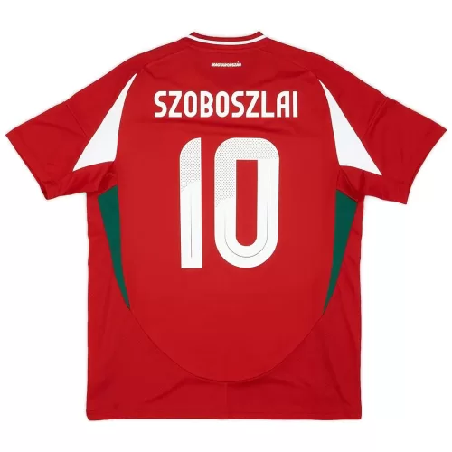 Szoboszlai #10 Hungary National Team Home Jersey 2024 - Best Deals!