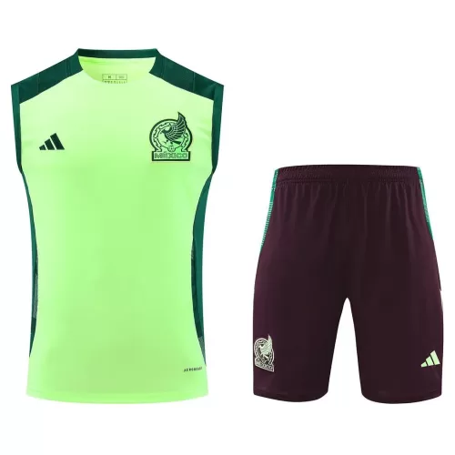 Mexico Copa America 2024 Pre-Match Green Sleeveless Kit