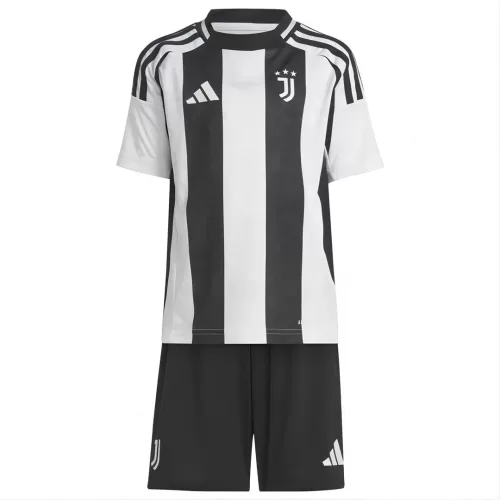 Juventus Kids Soccer Jersey Kit 2024/25 - Juventus Home Jersey for Kids