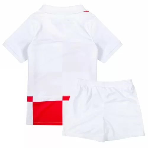 Croatia Children's Home Kit (Jersey + Shorts) Euro 2024