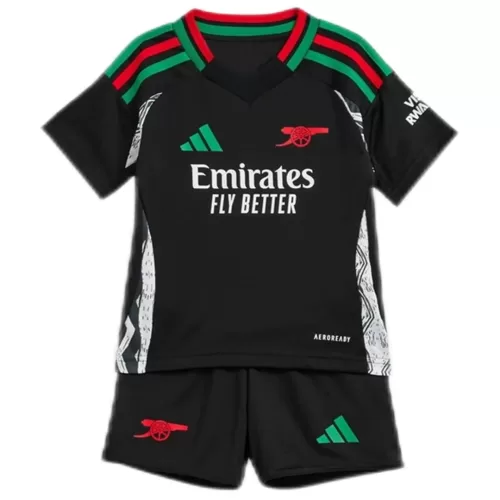 2024/25 Arsenal Kids Away Kit: Jersey and Shorts