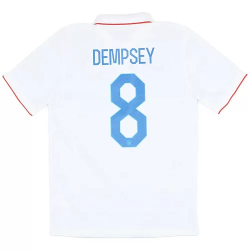 Dempsey #8 USA Retro Home Jersey 2014/15