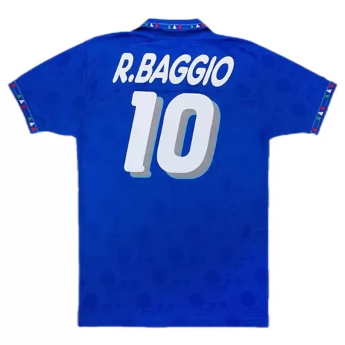 1994 Italy R.Baggio #10 Replica Home Retro Soccer Jersey