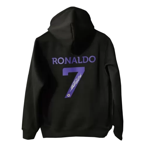 Al Nassr vs Ronaldo Black 2022/23 Hoodie