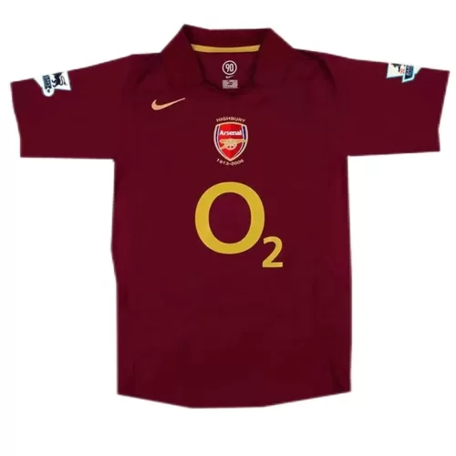 Arsenal 2005/06 Henry #14 Retro Home Football Shirt