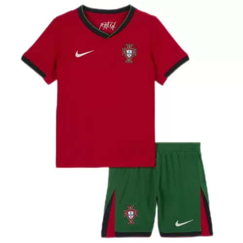 Portugal EURO 2024 Kids National Team Home Kit