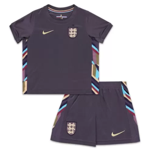 Youth England Away Soccer Jersey for EURO 2024