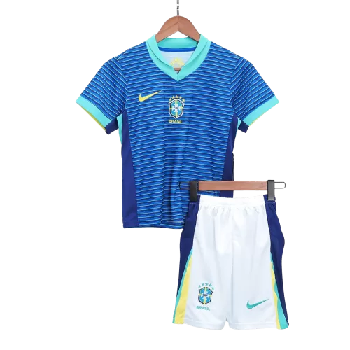 2024 Copa America Kids Brazil Away Kit