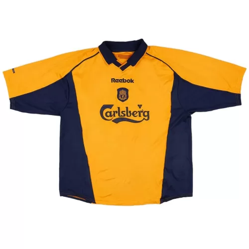 Liverpool 2000-01 Away Retro Jersey with Fowler #9 - Buy Now!