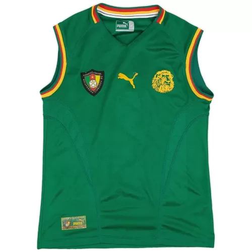 Cameroon 2002 World Cup Retro Home Jersey