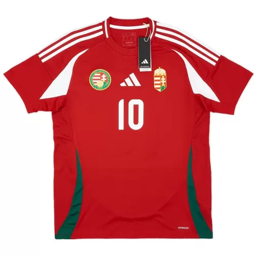 Szoboszlai #10 Hungary National Team Home Jersey 2024 - Best Deals!