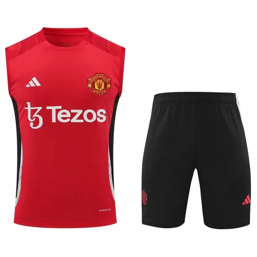 Manchester United Red Training Sleeveless Kit 2024/25