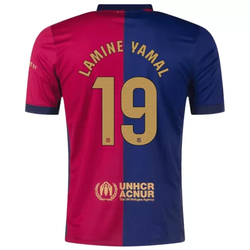 FC Barcelona Home Jersey - #19 Lamine Yamal 2024/25