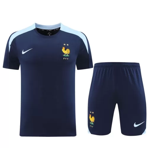 France Euro 2024 Pre-Match Blue Kit