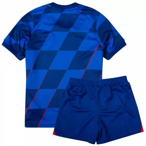 2024 Croatia Kids Away Kit for Euro Championship